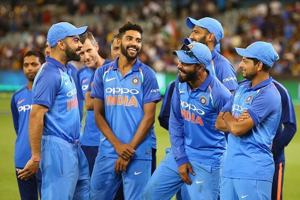 Team India conquered the Australian side in a series win