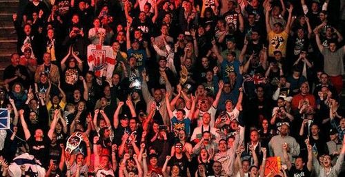 Wrestling fans are a part of any show they go to, regardless of whether it's a crowd of 10 of 10,000