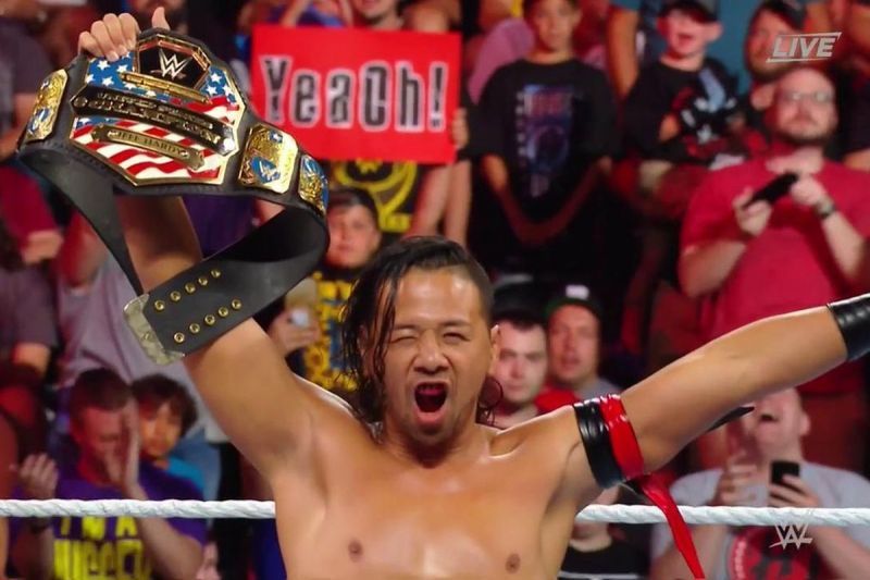 Why is Shinsuke Nakamura United States Champion again?