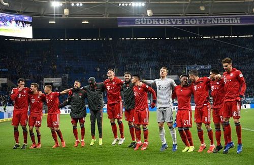 The Bavarians produced a dominating display at the Rhein-Neckar-Arena