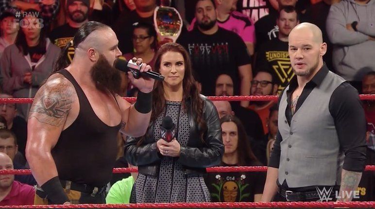 Baron Corbin was the reason why Braun Strowman damaged Mr.McMahon&#039;s Limo on RAW