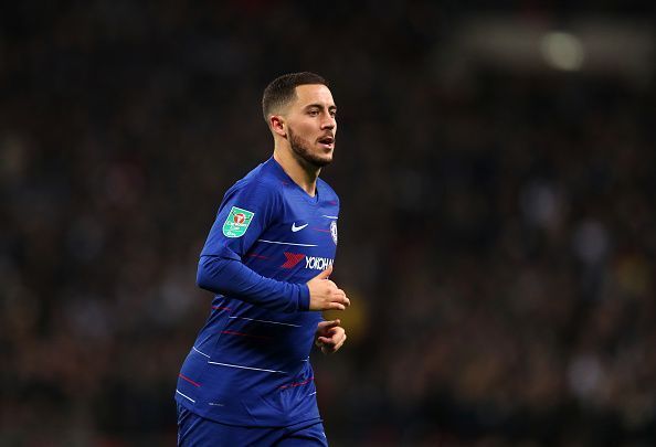 Hazard has been creating chances for fun, as he has been involved in 20 goals so far this season