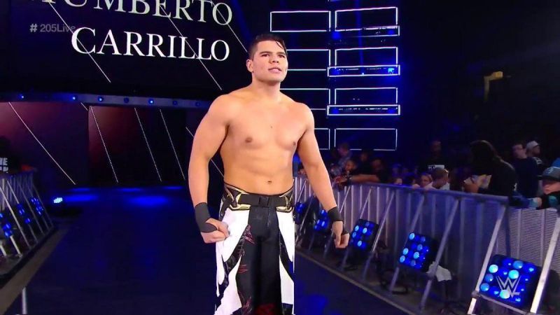 NXT&#039;s Humberto Carrillo made his debut against Buddy Murphy tonight on 205 Live