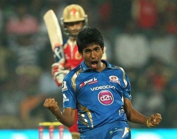 Jasprit Bumrah picked his first IPL wicket on the 4th ball of his career