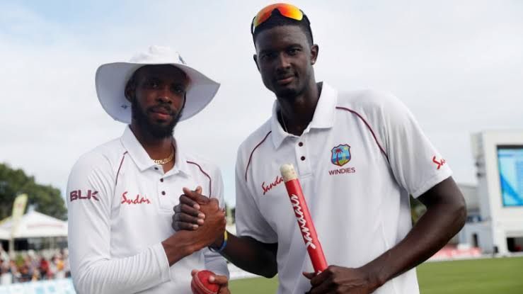 Jason Holder and Roston Chase were star performers in the first Test