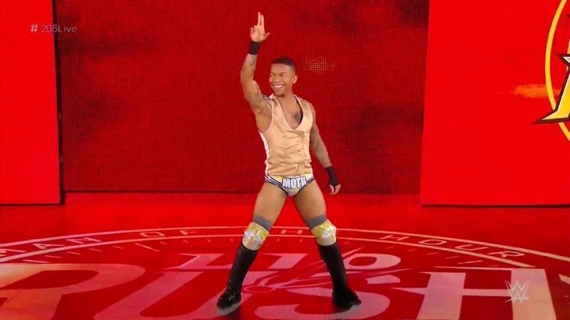 Lio Rush was ready to make a statement tonight