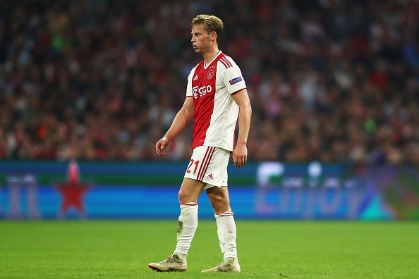 21-year-old Frenkiede Jong may move to Barcelona in January