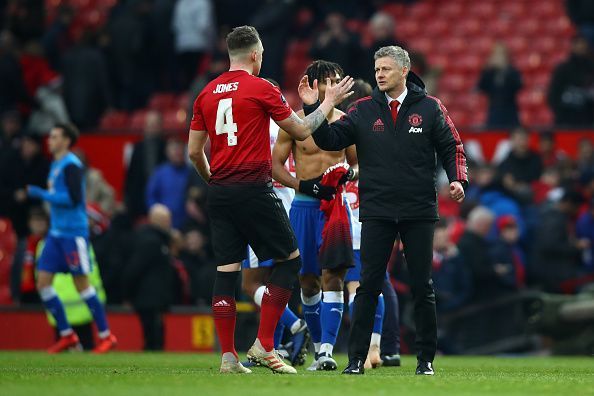 Solskjaer successfully saw off Reading in the FA Cup Third Round