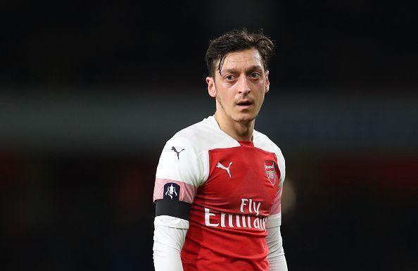 Mesut Ozil is currently struggling for his game time at Arsenal