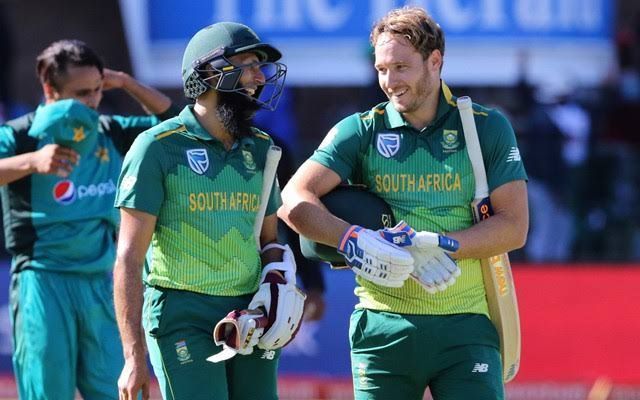 Hashim Amla and van der Dussen were key performers in the first ODI.