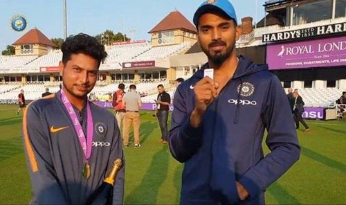 Kuldeep Yadav and KL Rahul