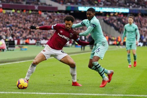 West Ham played host Arsenal at the London stadium