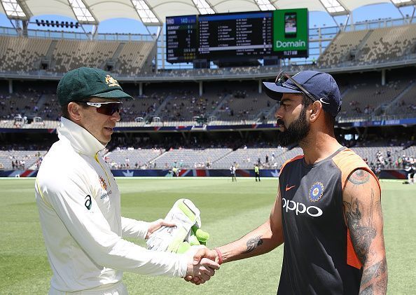 Virat Kohli will lead the side while Tim Paine failed to get a nod