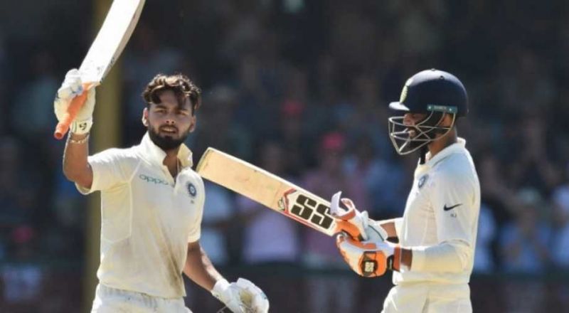 Rishabh Pant scored a century against Australia in last test match