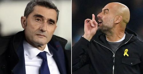 Valverde isn't happy about Guardiola during the de Jong transfer