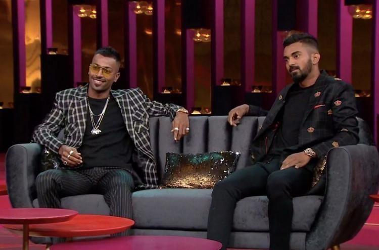 Hardik Pandya and KL Rahul on Koffee with Karan