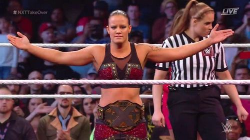 Shayna Baszler defended her NXT Women's Championship against Bianca Belair