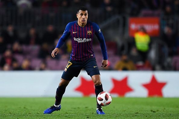 Murillo joined Barcelona from Valencia in December