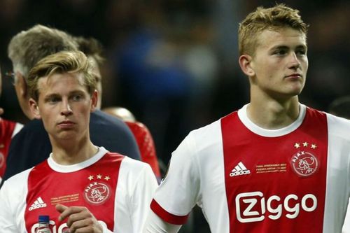 Ajax youngstersFrenkieDe Jong and Mathijs DeLigtÂ could be on the move this winter