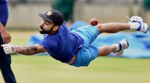 Indian fielding has improved under the captaincy of Virat Kohli