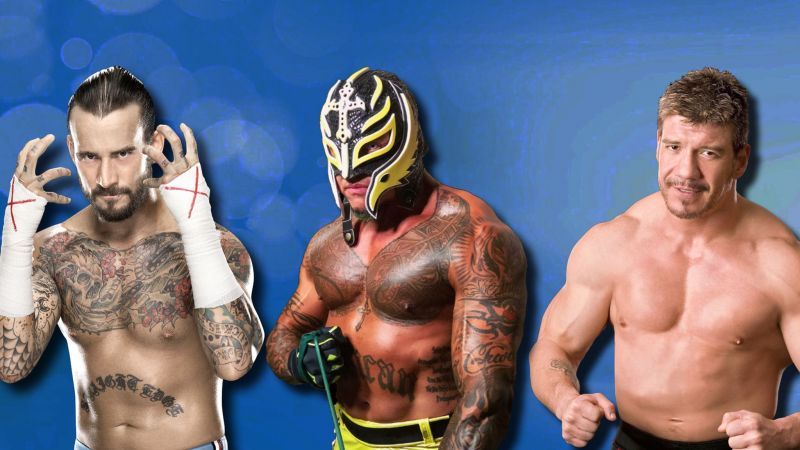 CM Punk, Rey Mysterio and Eddie Guerrero shared the same ring in 2002.