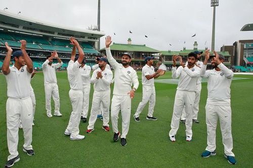 Kohli's men created history in Australia by winning India's first-ever Test series win Down Under