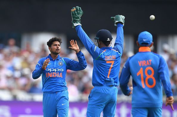 Dhoni and Kuldeep masterminded Trent Boult&#039;s wicket