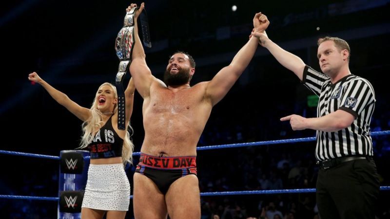 The Super Athlete wins his third United States Championship on Christmas... and on his birthday... and on Rusev Day!