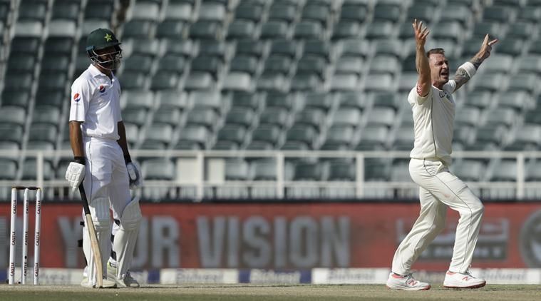 Dale Steyn took two wickets late in day