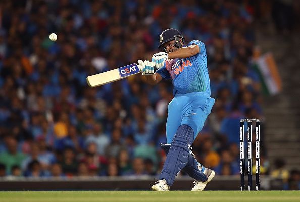 Rohit Sharma smashed his 200th ODI six during the home series vs Windies