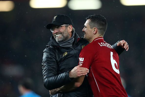 Klopp has publicly expressed his admiration for Lovren