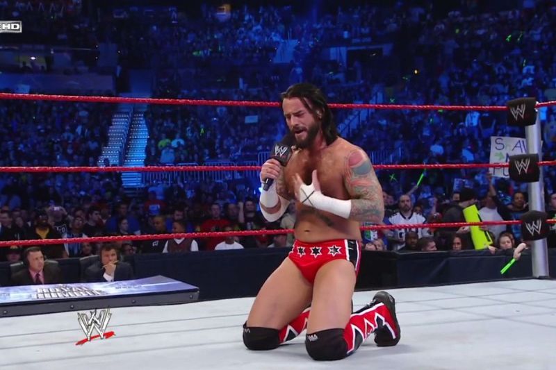 CM Punk at the 2010 Royal Rumble