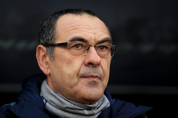 Maurizio Sarri - looking to consolidate top 4 status