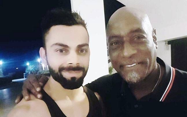 Virat Kohli and Vivian Richards