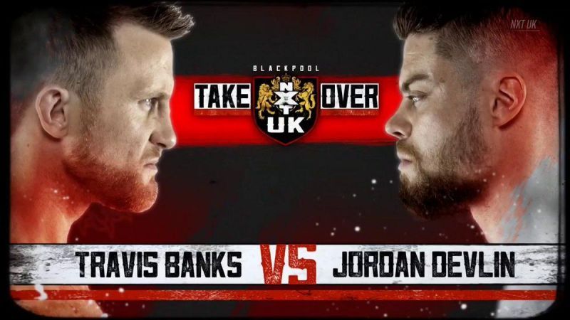 Who walked away victorious between Travis Banks and Jordan Devlin?