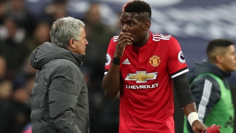 Mourinho fell out with Paul Pogba