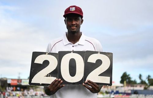 West Indies' skipper Jason Holder notched a double century against England