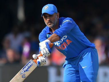 Dhoni struggled to rotate the strike