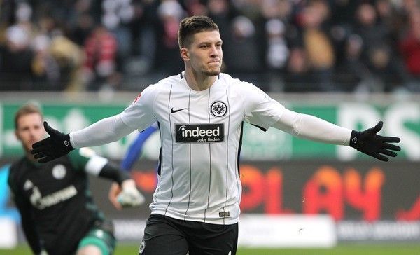 Luka Jovic has been in imperious formÂ for Eintracht Frankfurt this season