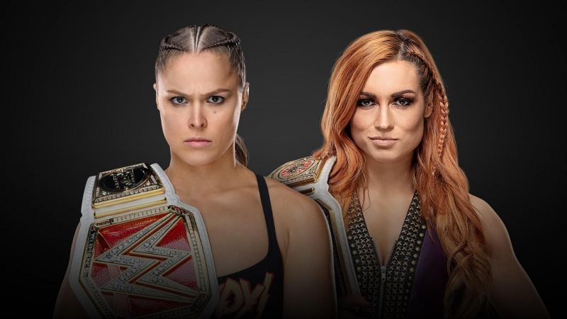 Ronda Rousey and Becky Lynch