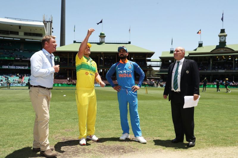 Two captain&#039;s during toss