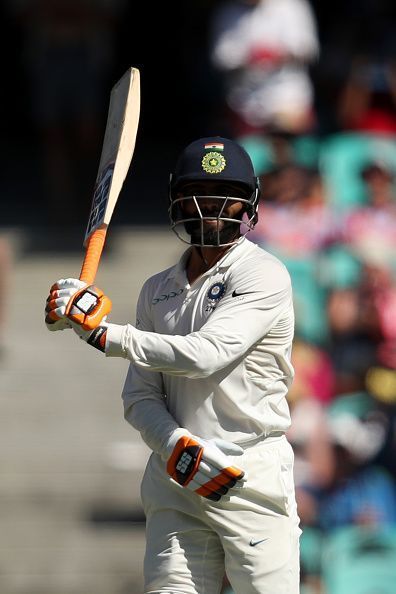 Jadeja brought out his trademark celebration after reaching his 50