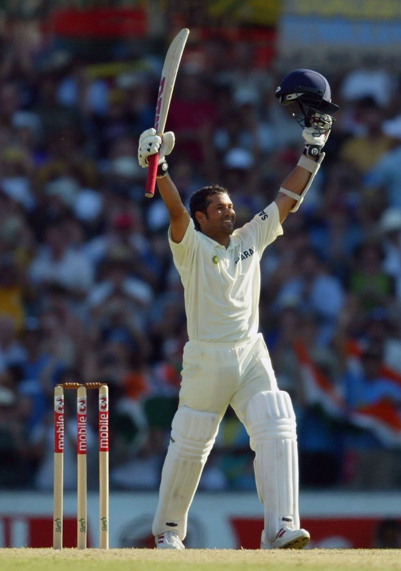 Sachin Tendulkar scored century