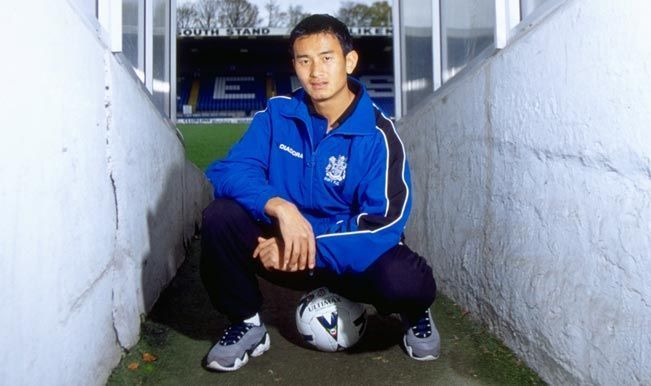 Baichung signed for Bury FC in 1999