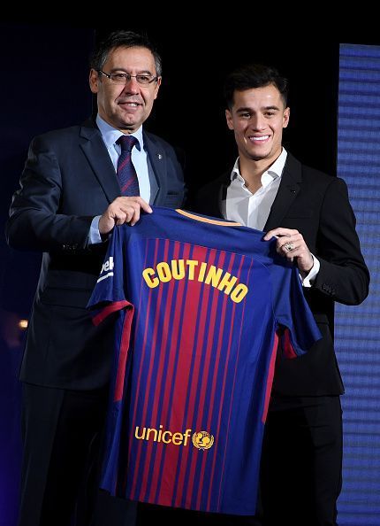 Philippe Coutinho is Barcelona's most expensive signing of all time