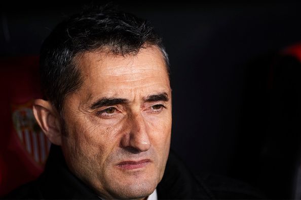 Barcelona manager Ernesto Valverde