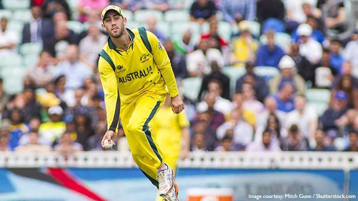 Glenn Maxwell put down a sitter at point