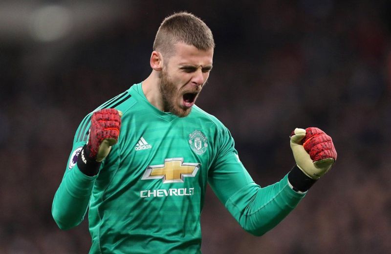 De Gea made 11 saves against Tottenham