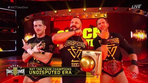 The Undisputed Era claimed that 2019 would be their year, but they had to make it past the War Raiders