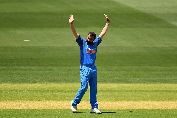 Shami is impressing in his second coming as an ODI bowler